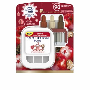 Ambi Pur 3Volution - Recharge Parfum D'ambiance Lenor Réveil Printanier - 2 Recharges - Jusqu'à 90 Jours - Élimine Les Odeurs