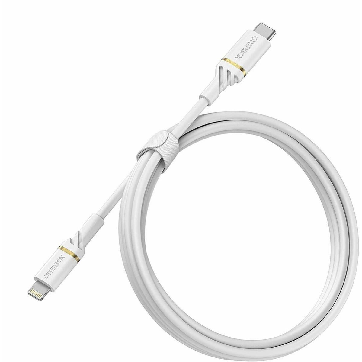 Energizer Cavo USB-A / Lightning MFi 2m – Metallo Rinforzato E Intrecciato In Nylon (Bianco/Grigio) - 6