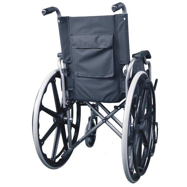 Mobiclinic sedia a rotelle ortopedica per disabili e anziani con  poggiapiedi estraibile e braccioli ribaltabili
