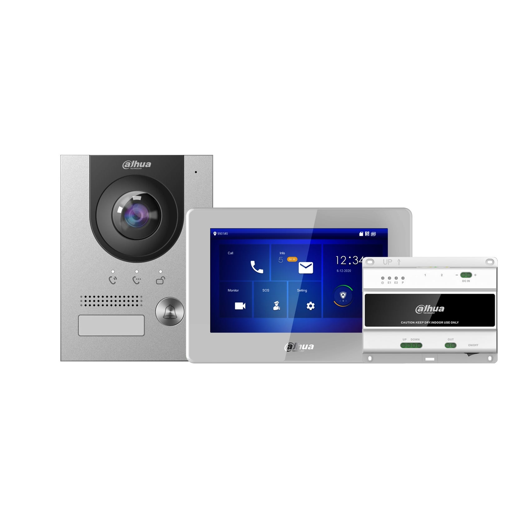 Videoportero, Videoportero de 2 Cámaras, WiFi 1080P 2 Monitores para Puerta  de Casa(#1) : : Bricolaje y herramientas