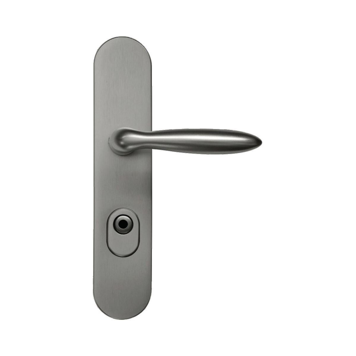 Poignée De Porte Ancienne Style Régence - Bronze Doré - Béquille - Très Bon état