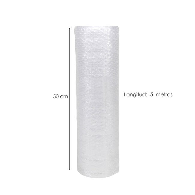 Acomoda Textil – Rollo Burbujas para Embalaje de Plástico. (0,5 x 5 Metros)