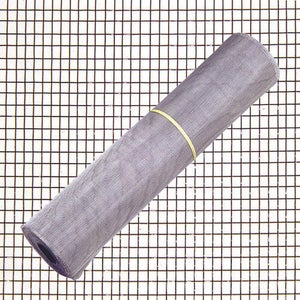 ▷ Toile moustiquiaire fine en aluminium noir au rouleau Long 1m Larg.100cm  au meilleur prix - Toile moustiquaire