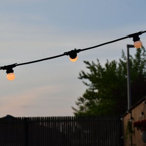 Guirlande guinguette extérieure lumineuse 20 ampoules B22 RGB 10m