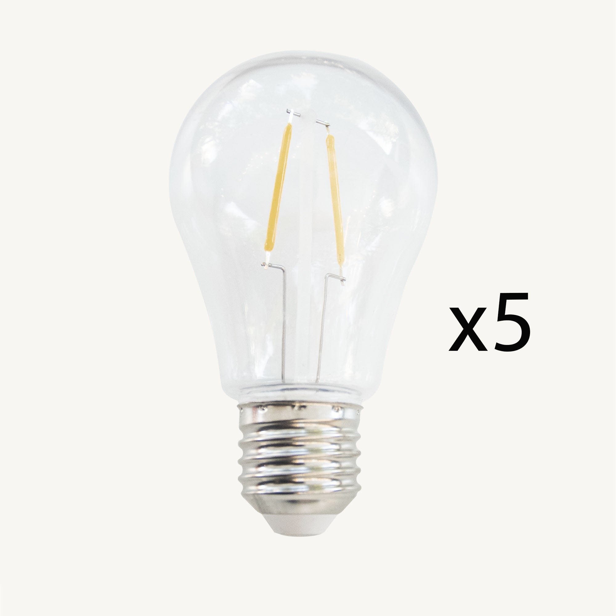 Ampoule LED E27 G45 2W équivalent à 16W - Blanc du Jour 6000K