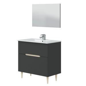 Maison Exclusive - Mobile Bagno con Lavabo Integrato Bianco in