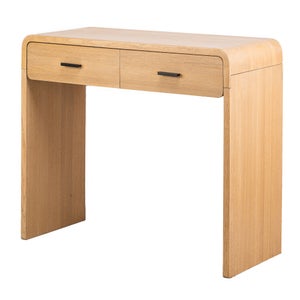 Soldes - Bureau 2 tiroirs en bois blanc - Romance - Interior's