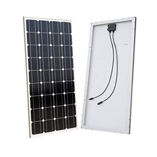 Pannello Solare Fotovoltaico 12v Monocristallino 100W camper impianto  baita_casa