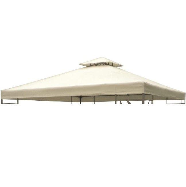 Copertura di ricambio 370x300cm per pergola gazebo HWC-C42 3,5x3,5m Copertura di ricambio 370x300cm per pergola gazebo HWC-C42 3,5x3,5m