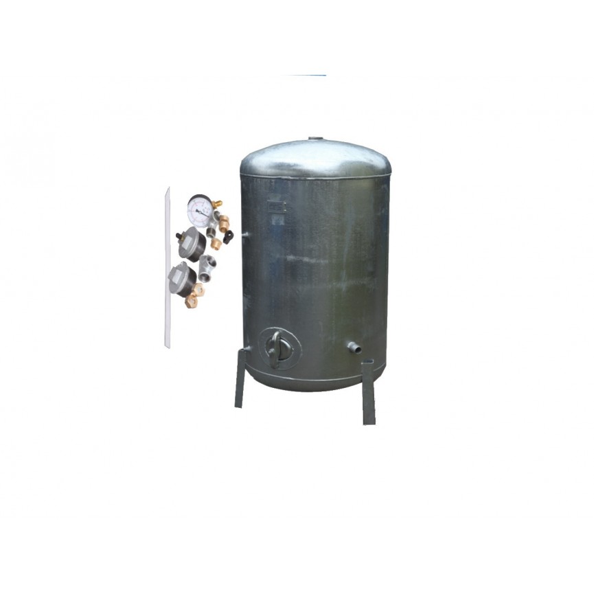 Depósito de agua galvanizada 6 bar