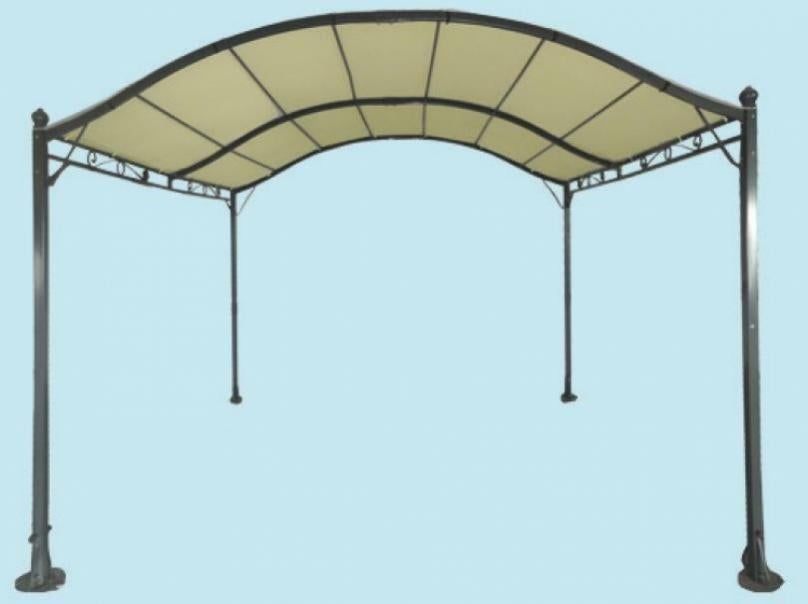 Telo Di Ricambio Per Gazebo In Acciaio Santo DOMIN - Pratico E Resistente - Foto 6