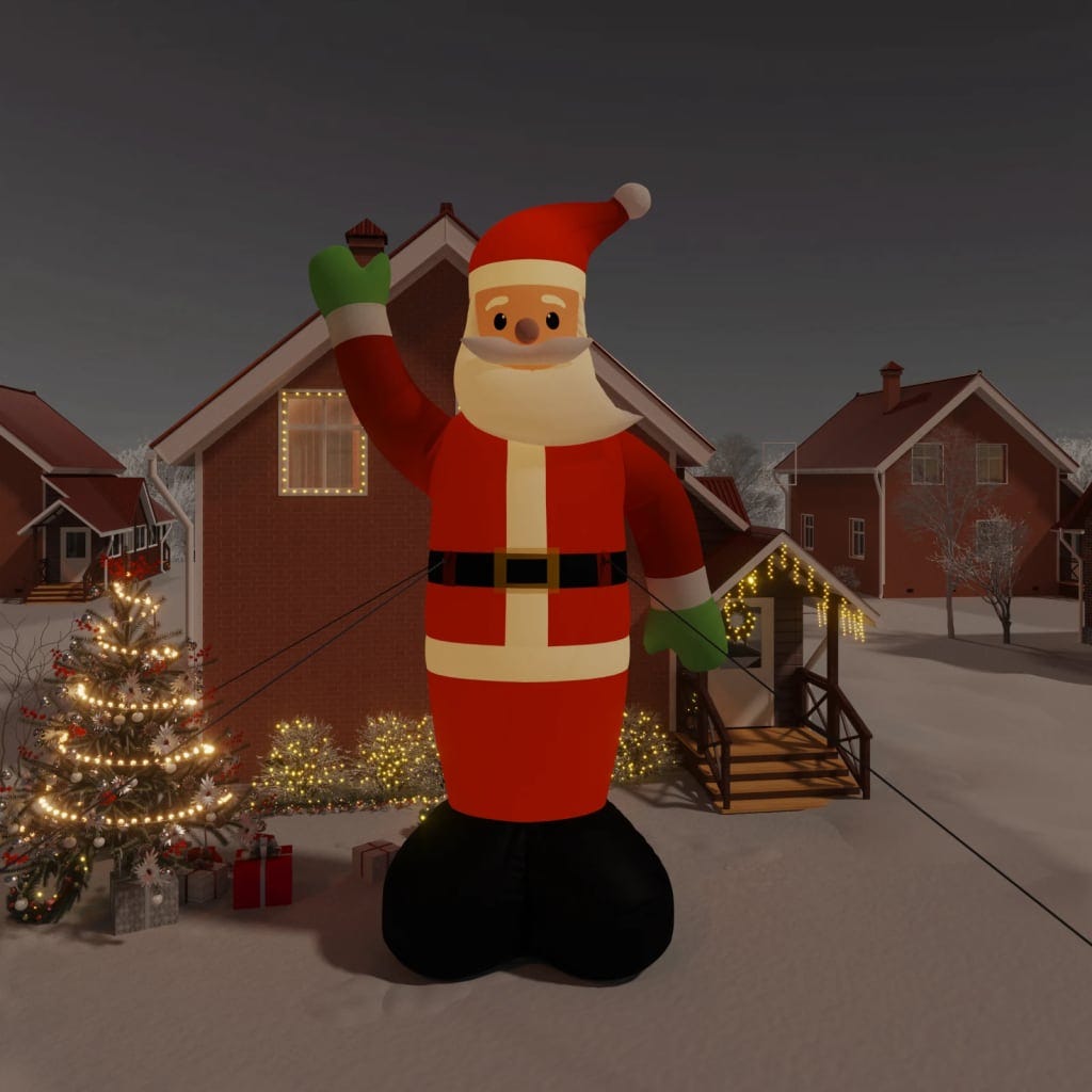 Projecteur LED animation Père-Noël