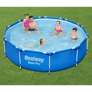 Piscine Gonflable Autoportante Fast set Ø305cm Bleu - BESTWAY 