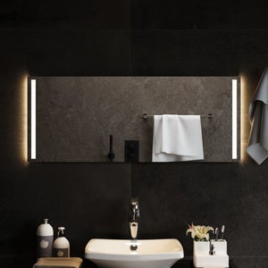 Maison Exclusive - Specchio da Bagno con Luci LED 80x50 cm