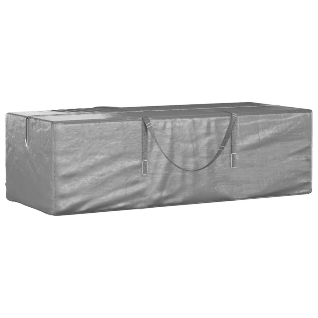 Borsa Portaoggetti Per Cuscini Da Giardino - Tessuto Oxford Impermeabile 81x81x61cm Grigio