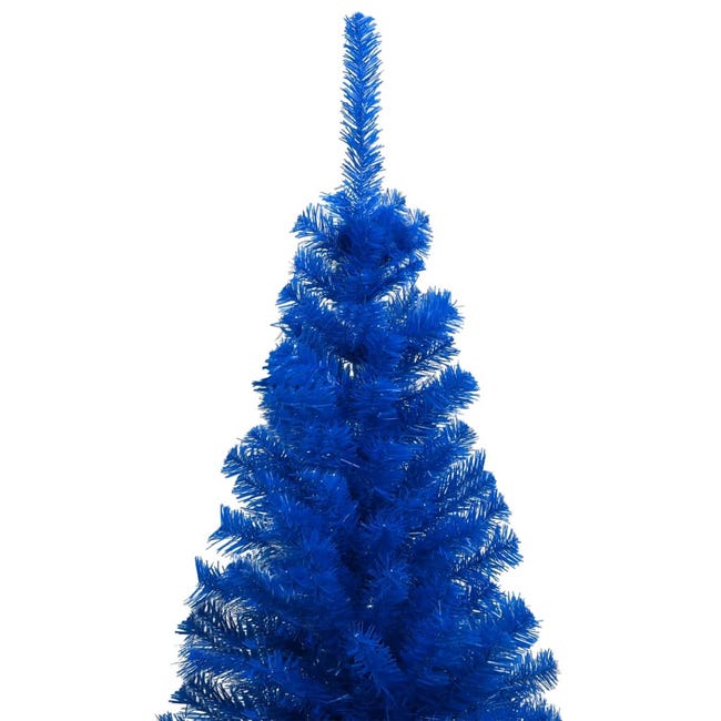 Grande árvore de natal artificial, enfeites azuis, simulação de ano novo,  decoração nórdica, 1.2m1.5m