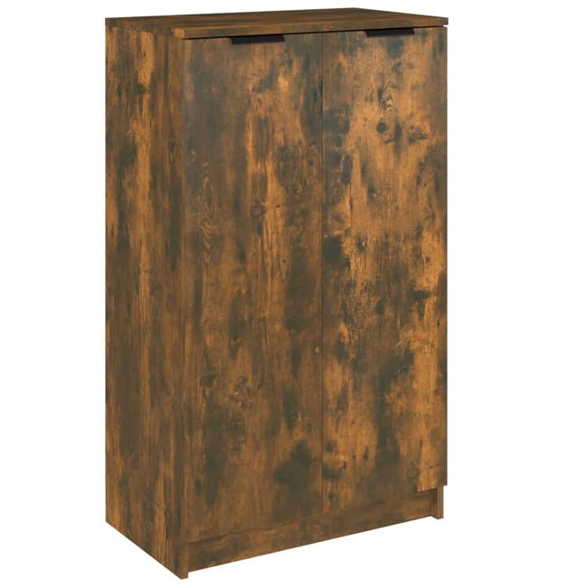 Maison Exclusive Cómoda de madera contrachapada roble marrón 60x36x103 cm