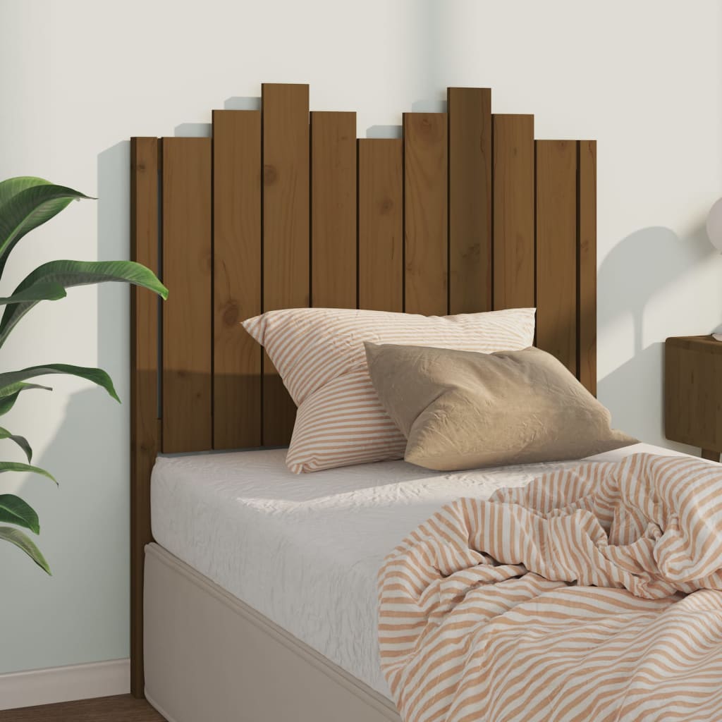 Maison Exclusive Cabecero de cama madera maciza de pino 140,5x4x100 cm