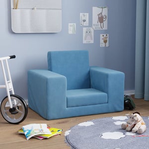 Giantex canapé lit enfant fauteuil sofa enfant en peluche de