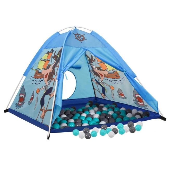 Maison Exclusive - Tente de jeu pour enfants avec 250 balles Bleu