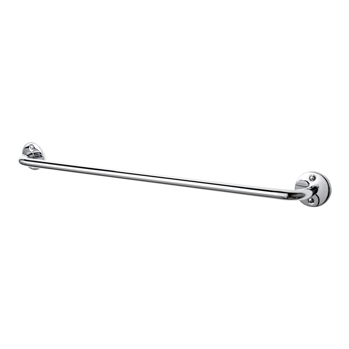 Standard Towel Rail Single Chrome Leroy Merlin