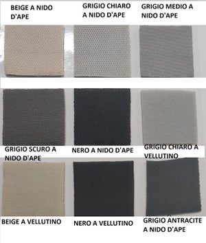 Kit Riparazione Tessuto Cielo Auto - Nido D'ape Beige Con 2 Colle Spray -  Misura 1,50 x 4 m - Adatto anche per Pannelli Portiere e Pantoni