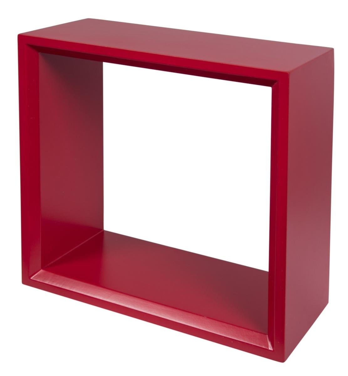 Peko Cube Rouge Lacqué 30x30x15cm | Leroy Merlin