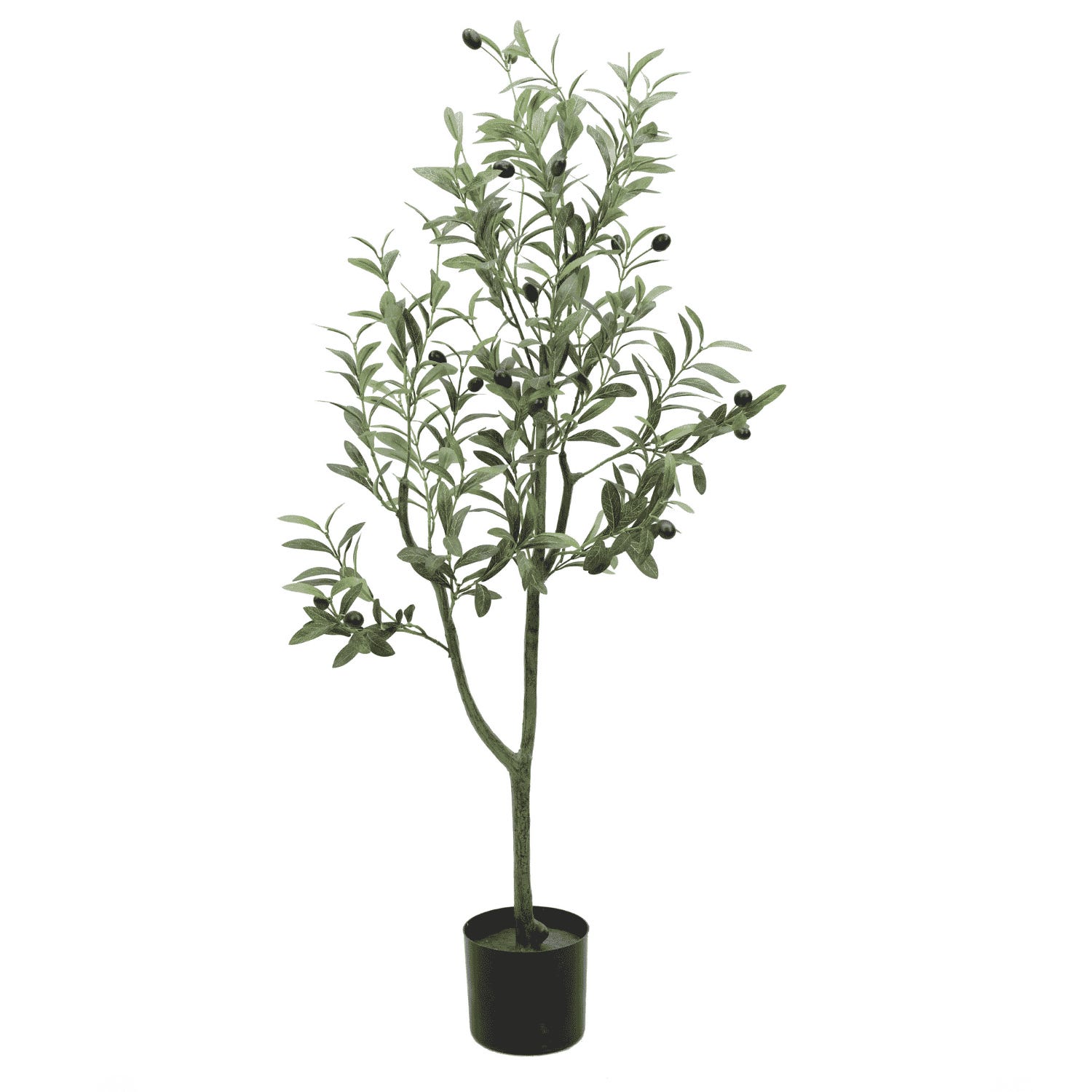 Planta olivo artificial con macetero 156cm – Luz Garden