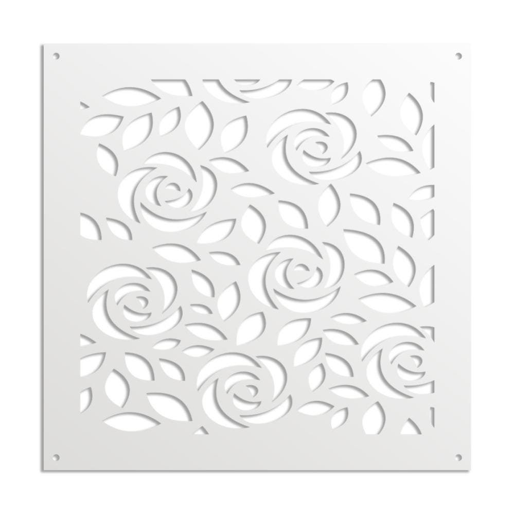 BUTTERLEAF - Pannello In PVC Traforato - Parasole - Misura 98x198 Cm Spessore 1 Cm Colore Bianco 88567085 BUTTERLEAF - Pannello In PVC Traforato - Parasole - Misura 98x198 Cm Spessore 1 Cm Colore Bianco 88567085