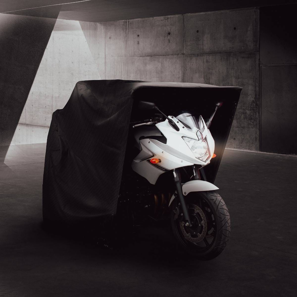 Telo di Protezione per Moto Tenda Garage all'Aperto Garage per