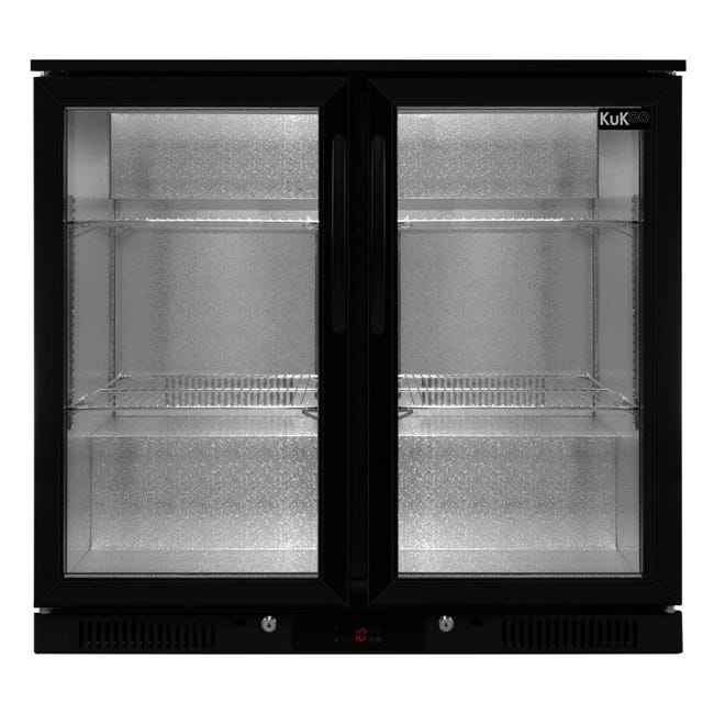 kubeier Mini frigorifico, Mini Nevera con congelador, Nevera