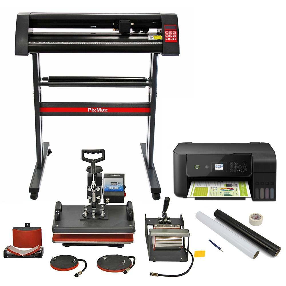 Máquina de prensa de calor digital 5 en 1 impresora de sublimación de la  impresora más vendida