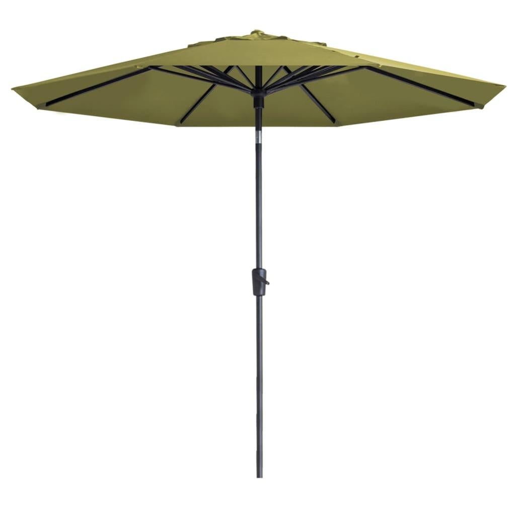 Madison Ombrellone Paros II Luxe 300 cm Verde Salvia | Leroy Merlin
