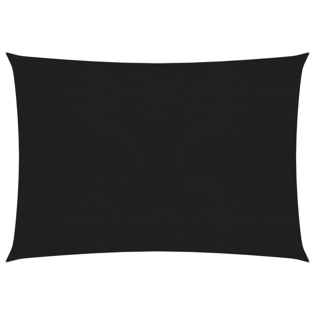 Vela Parasole VidaXL 3x6 Metri - HDPE 160 G/m², Colore Crema, Con Corde E Fissaggi