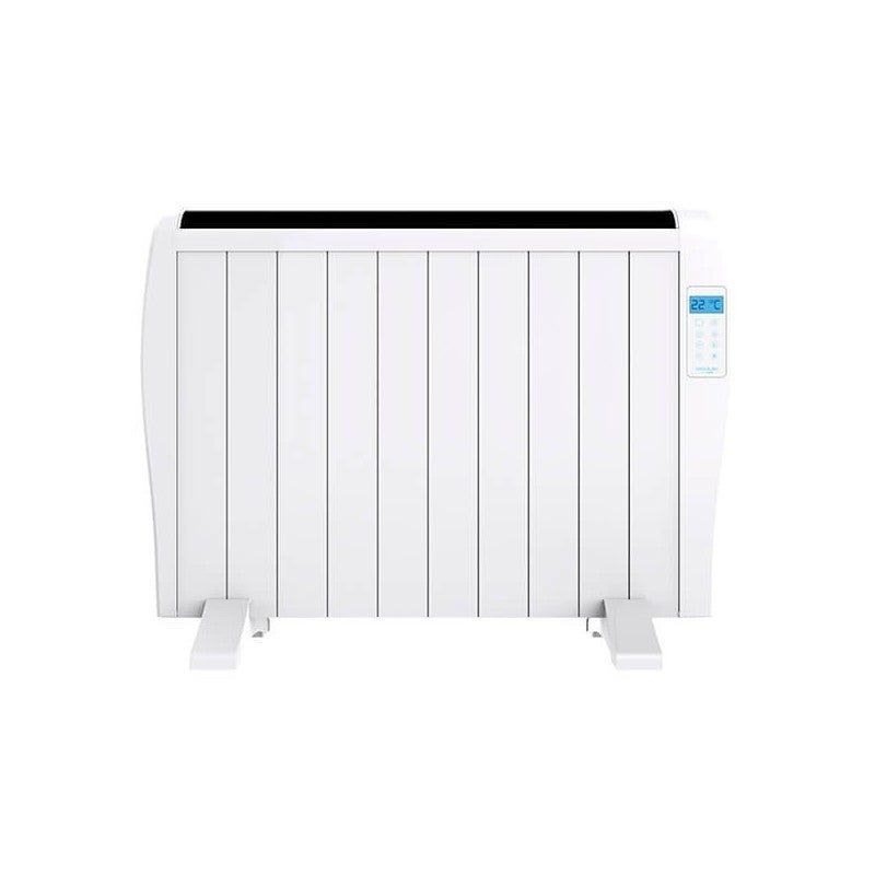Radiador Eléctrico de Bajo Consumo con 10 elementos en color blanco con  Wifi Ready Warm 2000 Thermal Connected Cecotec