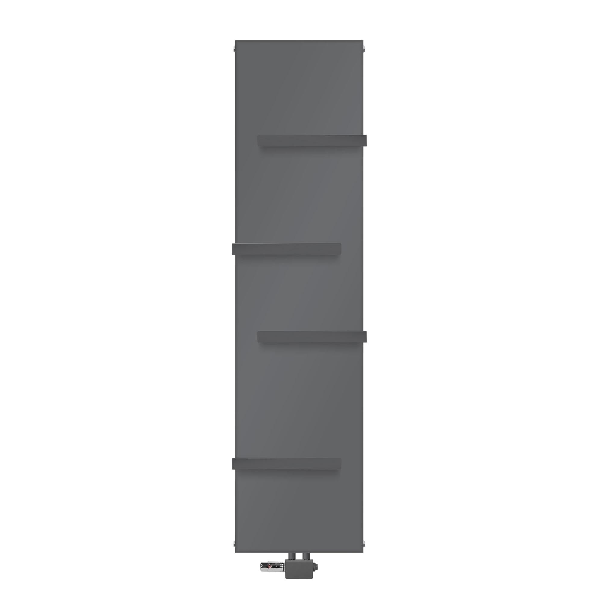 Franklin Brass MAX18-FB Portasciugamani A Barra 45 Cm – Finitura Nero Opaco, Design Moderno, In Zinco Pressofuso
