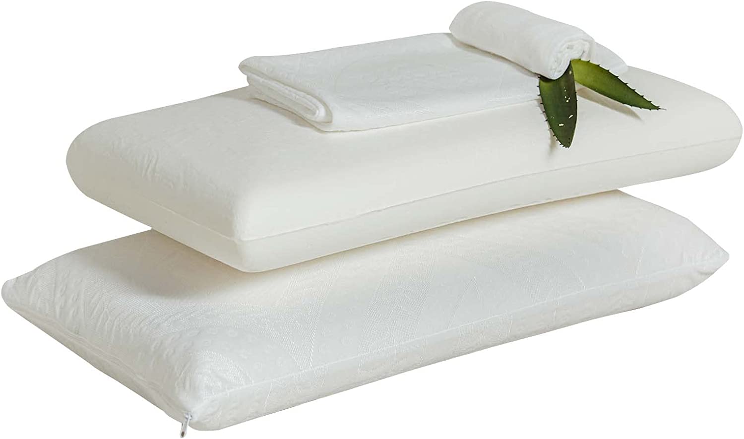 Comprar Pack 2 almohadas viscoelástica Galaxy 75 cm.