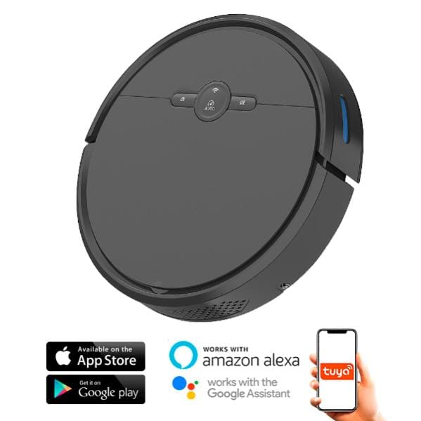 IluminaShop Robot Aspirador Mimotec WiFi 2.0 2300 Pa Compatible