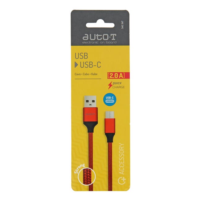 AUTO-T câble USB 2.0 / USB-C