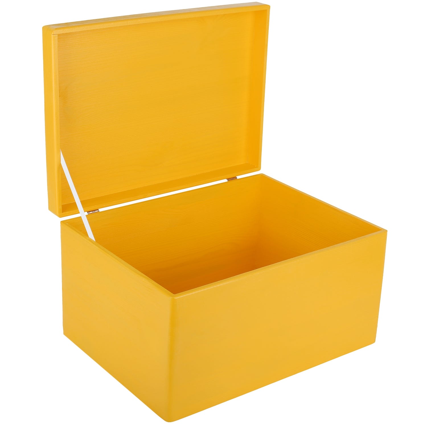 GYMEIJYG Caja de almacenamiento vintage, baúl del tesoro de  madera hecha a mano, caja decorativa de cartón para decoración del hogar  (color: amarillo, tamaño: 16.5 x 10.6 x 6.3 in) 