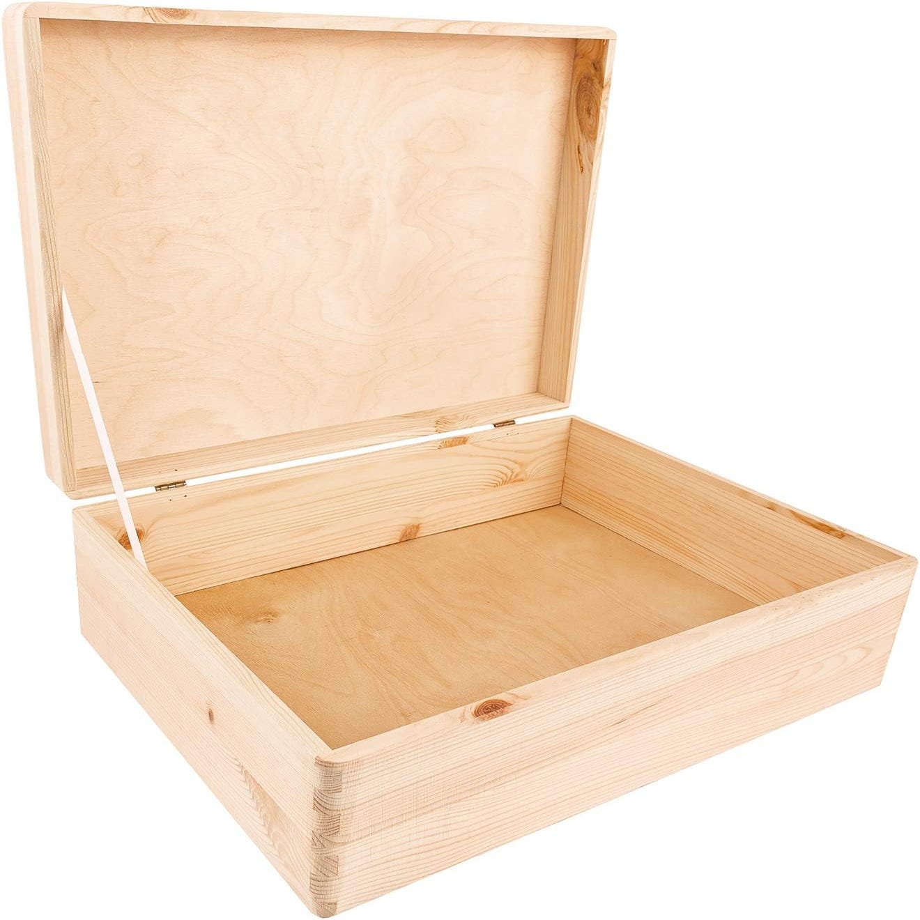 Fdit Boîte de peinture en bois Boîte de rangement d'outils de