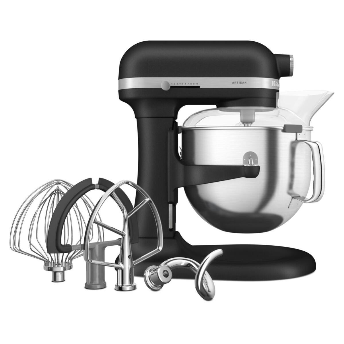 Robot pâtissier KITCHENAID 5KSM70SHXEBK truffe noire Leroy Merlin