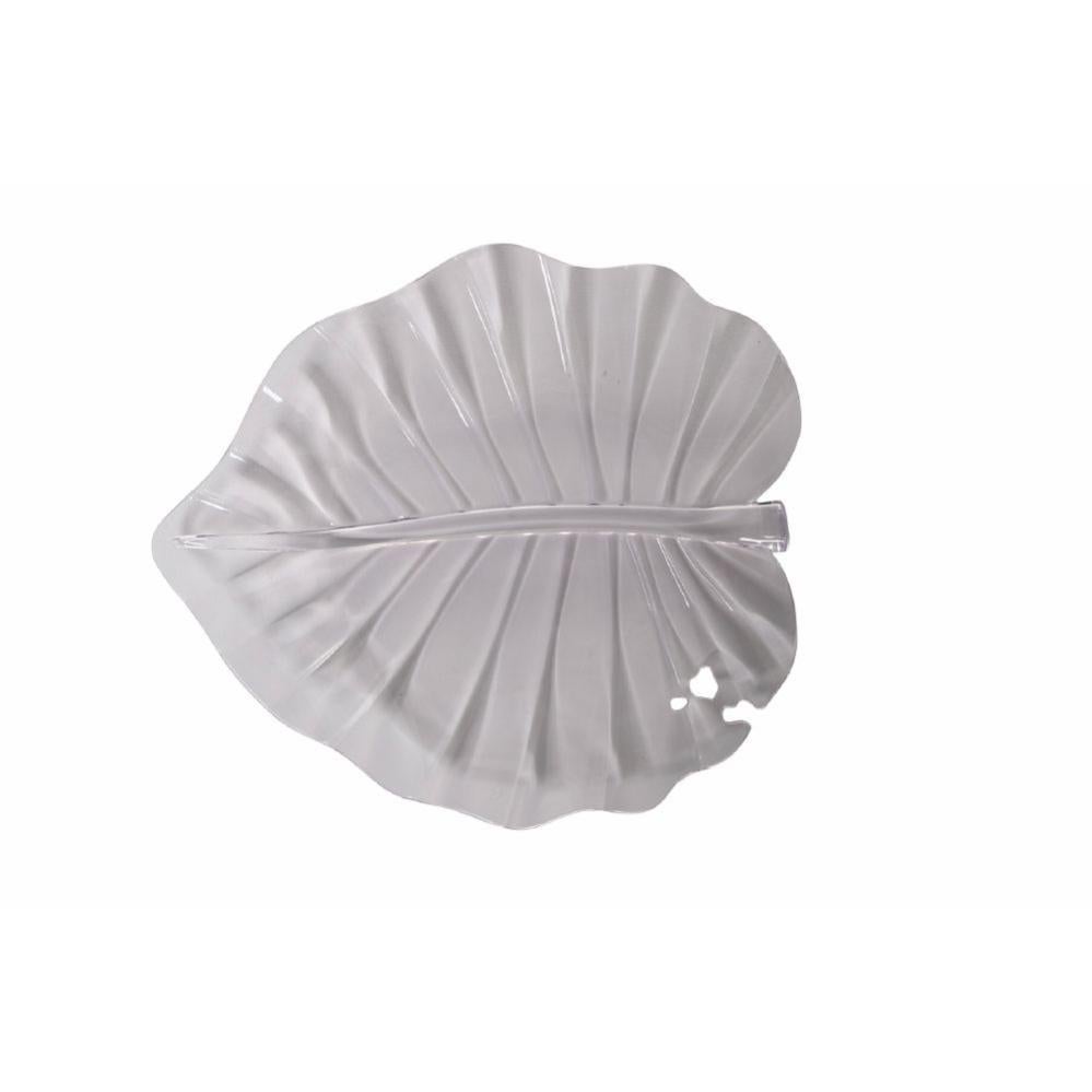 Porte-anneaux Porcelaine Kaiser Vintage - Forme Feuille - Blanc - Occasion