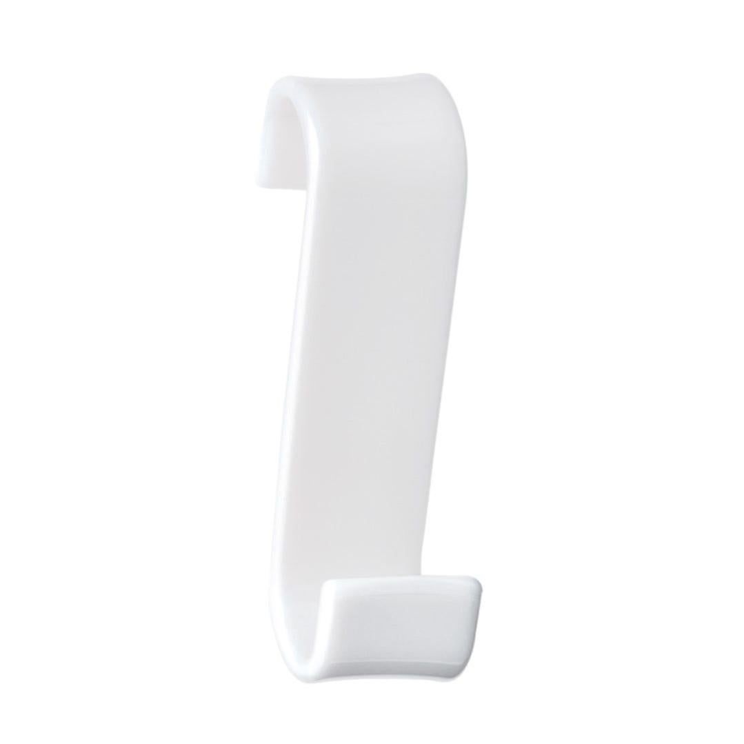 Bulk Hardware Limited BH00225 Doppio Gancio Appendiabiti, Bianco, Set
