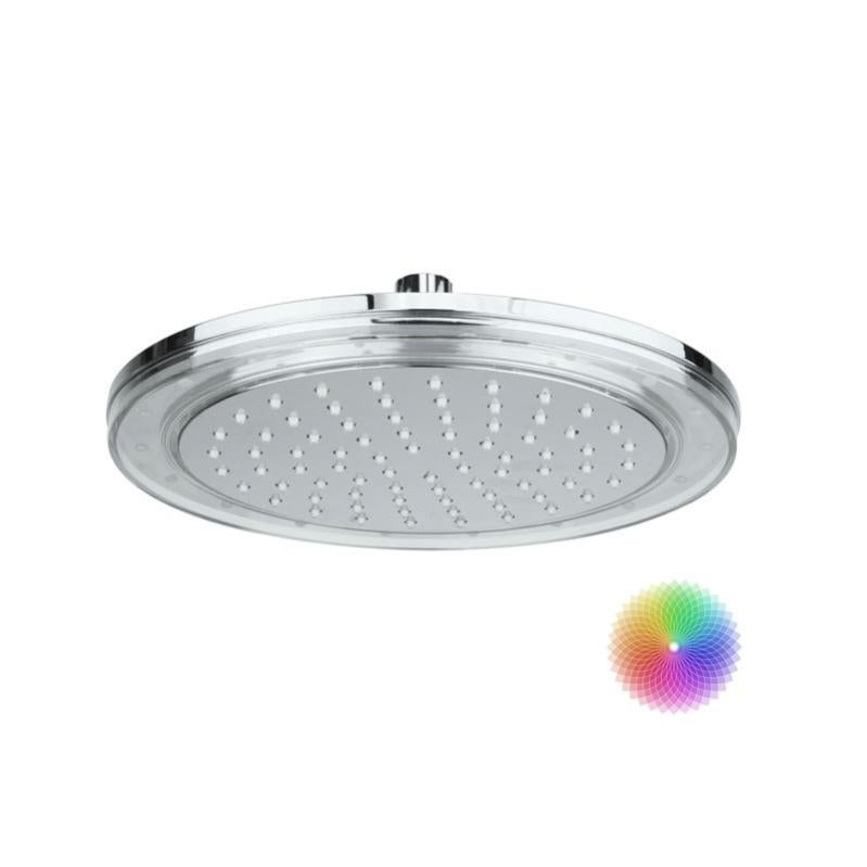 Soffione doccia grande multifunzionale nero a 6 livelli, soffione doccia a pioggia, girevole a 360° | Leroy Merlin
