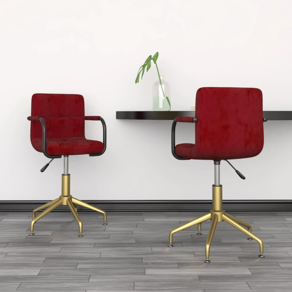 BytheM Chair Sedia Girevole 360° In Velluto Con Gambe In Legno Massello – Poltroncina Imbottita Per Scrivania, Pranzo, Trucco – Schienale Cavo