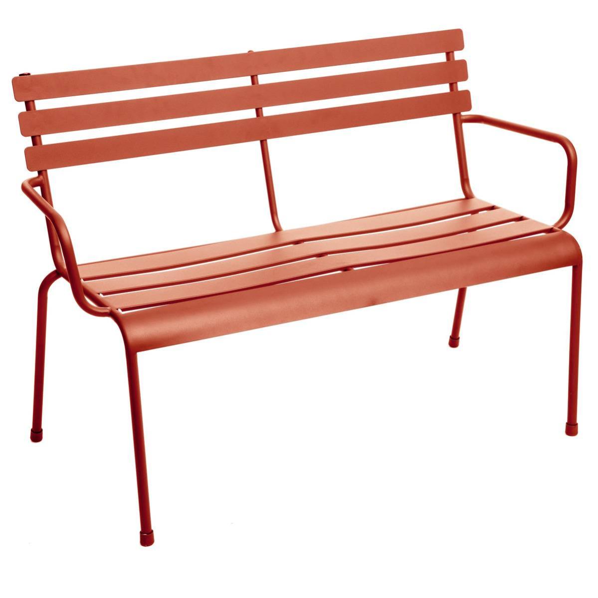 Banc de jardin Greensboro Ambre Hespéride Leroy Merlin
