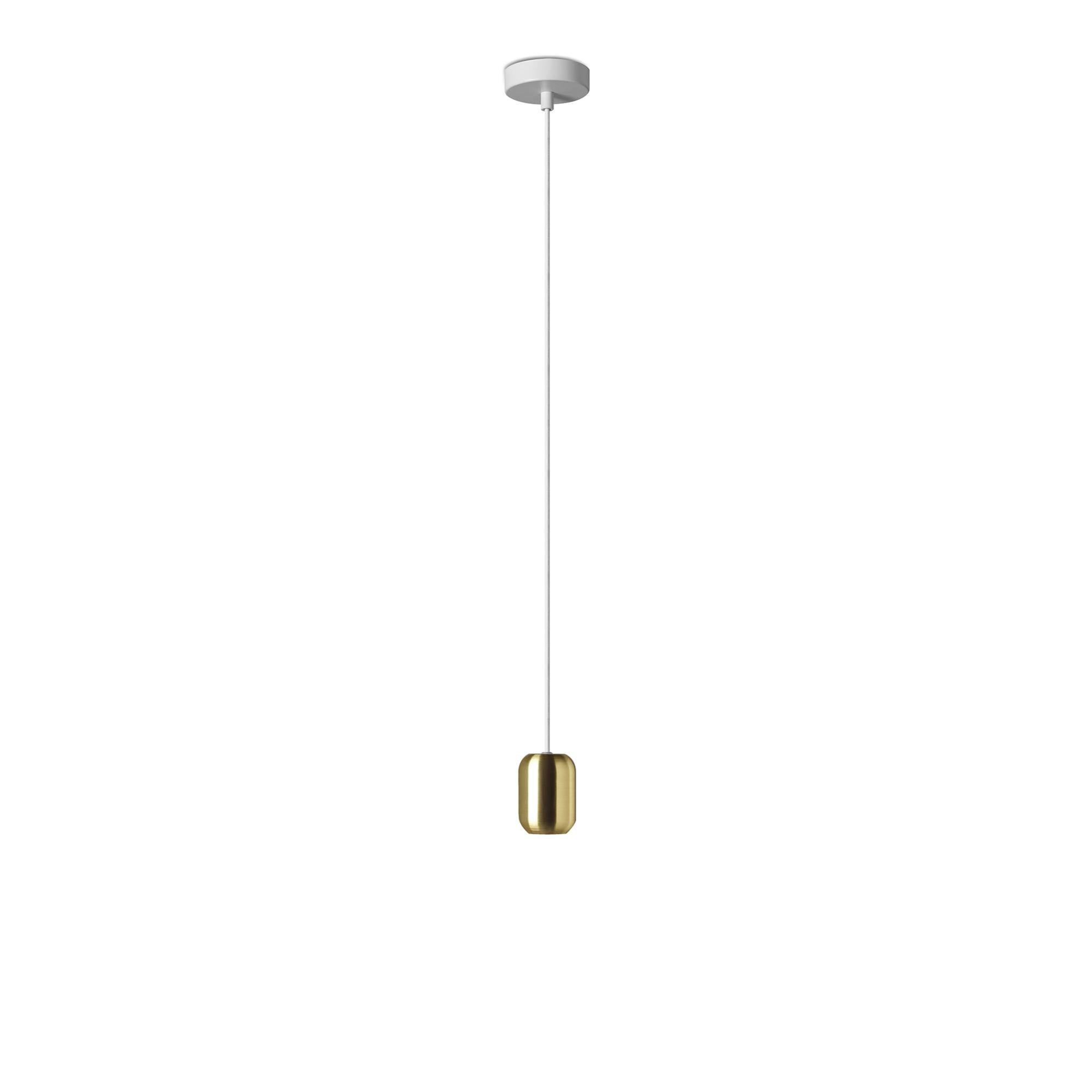 E-Led Scatola Coprifilo Per Lampadari E Sospensioni – Oro E Cromo, Made In Italy (Gold) - 5