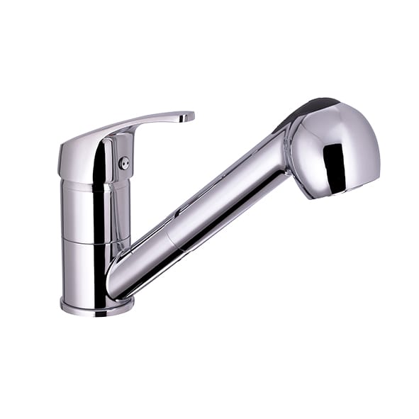 Grifo de fregadero Cromado con rociador POLA by Eurosanit Leroy