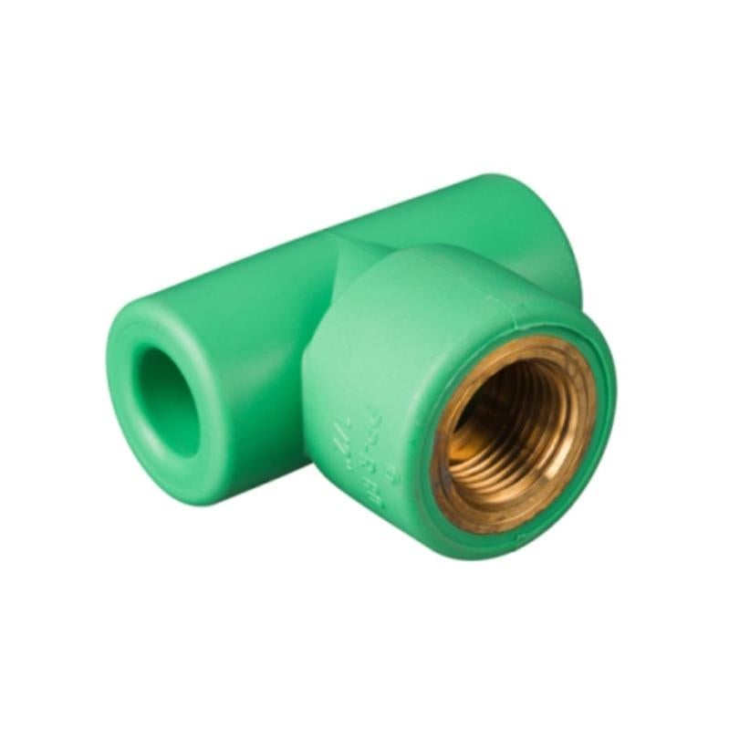 Raccordo A T In Ottone G1/2 - DN15 20 Mm, Per Acqua Potabile, Sanitari E Condizionamento